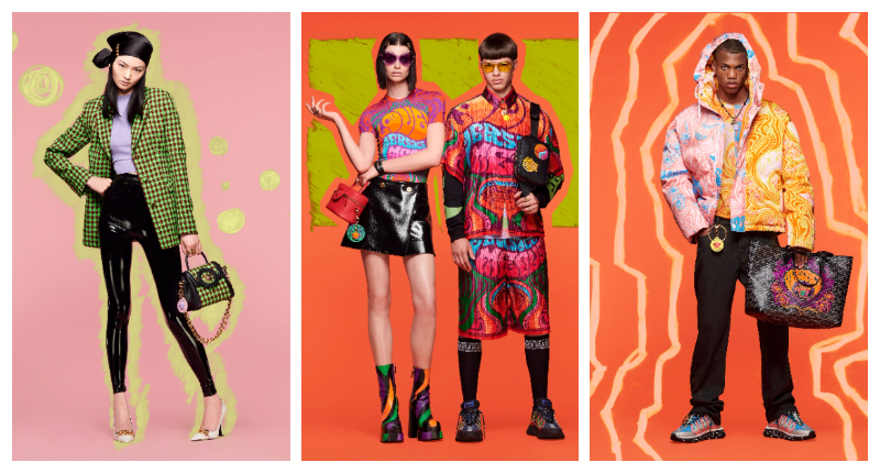 迷離狂放的視覺饗宴，VERSACE 2022年早春系列