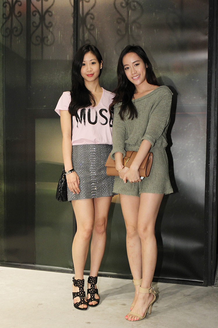 名媛Lisa(左) & 廖津琳(右)