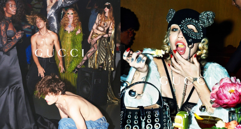 眾星雲集！Gucci釋出Love Parade廣告影片，Jared Leto、Miley Cyrus等名人縱情投身狂放的時尚派對
