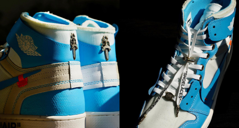 Chrome Hearts x Off-White™ x Air Jordan 1「UNC」正式上架，定價高達35萬新台幣！