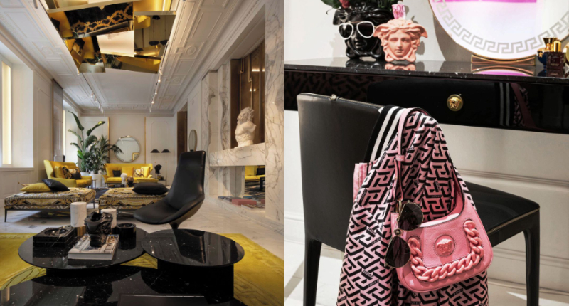 米蘭成立新Versace Home旗艦店，永誌的美杜莎雕飾、躍然家具上的經典印花打造非凡空間