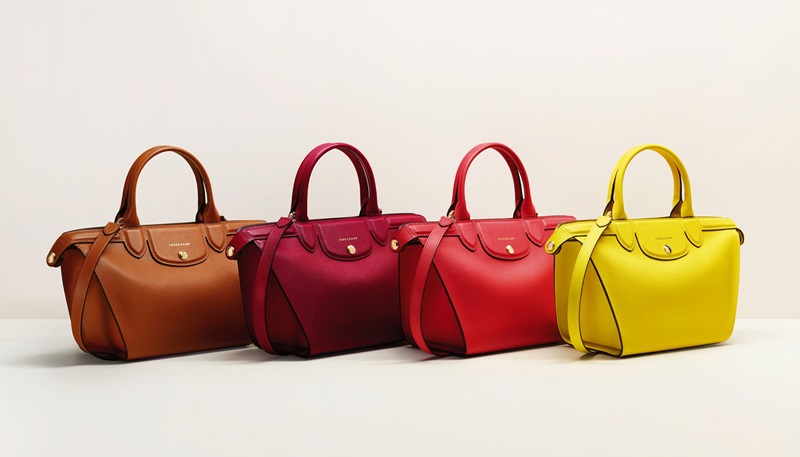 Longchamp Le Pliage Héritage MINI 2015春夏(棕色、胭脂紅、琥珀色及亮黃色)_NTD.39,600
