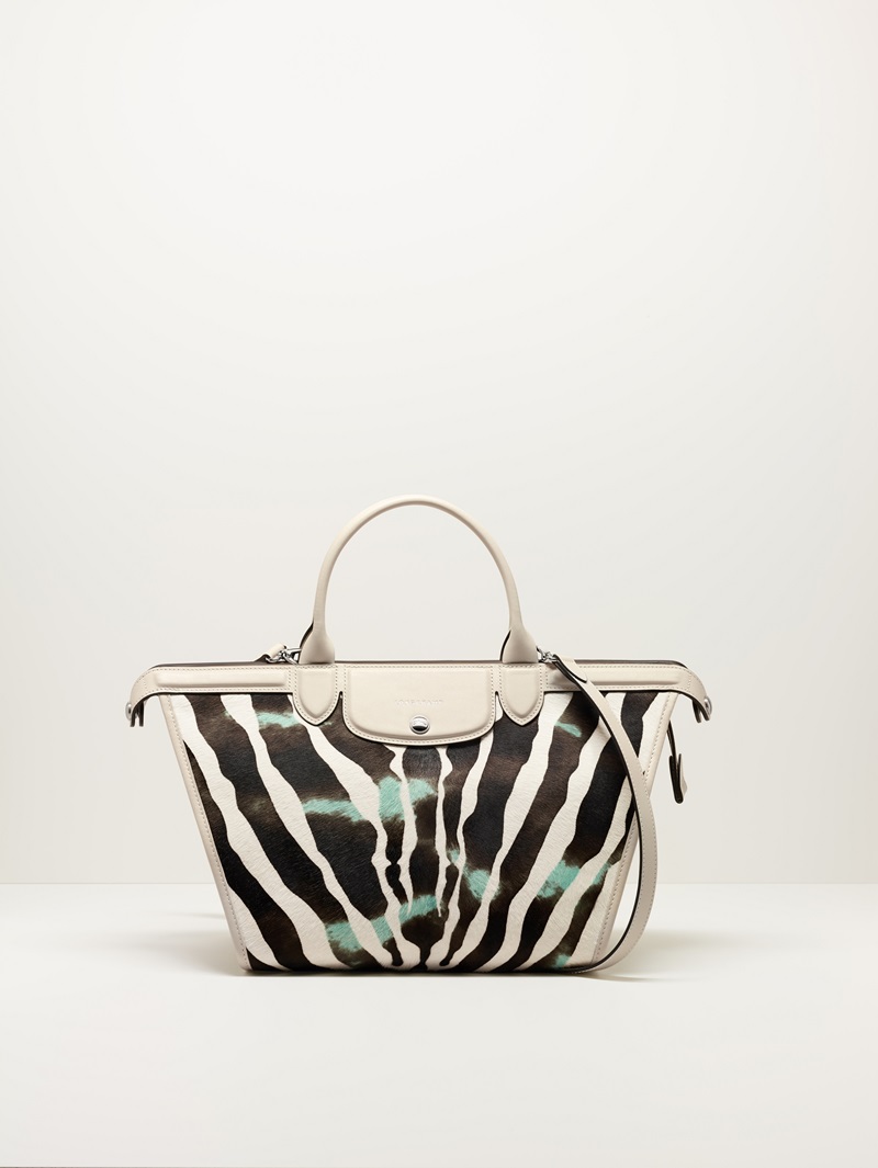 Longchamp Le Pliage Héritage LUXE 2015春夏限量版(淡藍色)_NTD.62,300