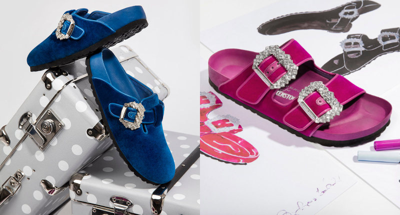 勃肯鞋Birkenstock攜手Manolo Blahnik 推出聯名款奢侈鞋履系列