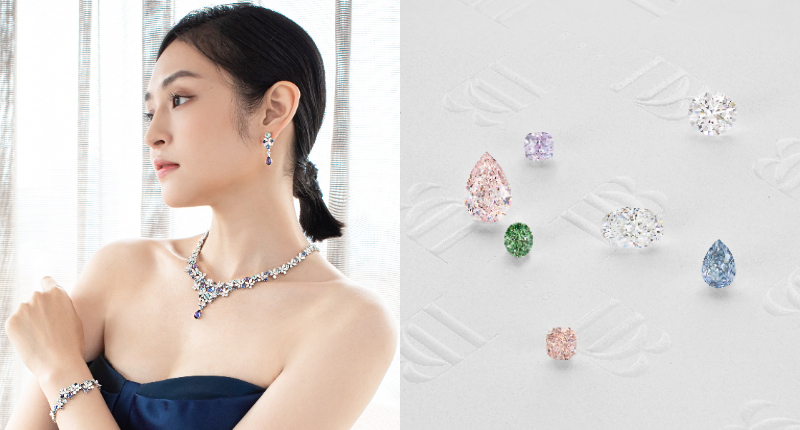 將自然靈動之美鑲嵌進永恆彩鑽：De Beers、Harry Winston欣然獻上全新高級珠寶藝術