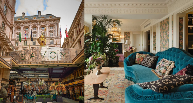 世紀頂尖奢華及時尚王朝：在倫敦The Savoy酒店裡的Gucci主題套房度一晚，沉醉極繁美學