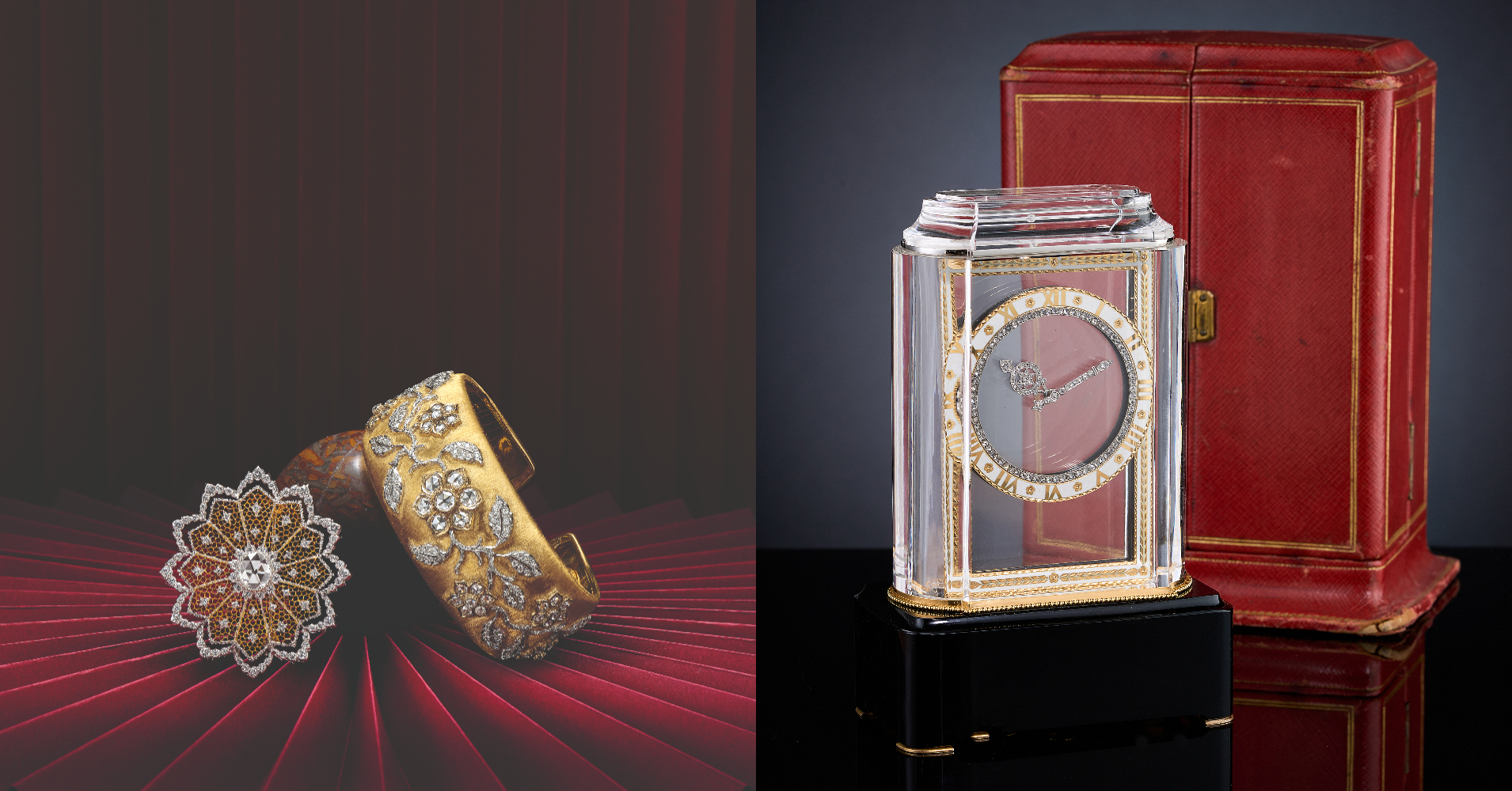 邦瀚斯2022珠寶鐘錶春拍：Cartier百年神秘鐘、義式珠寶Buccellati絕倫工藝與碩豔碧璽閃耀上拍