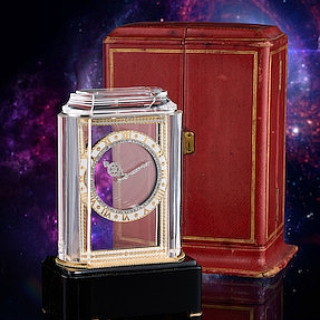 【#Art】漂浮的走時魔法！窺探Cartier神秘鐘...