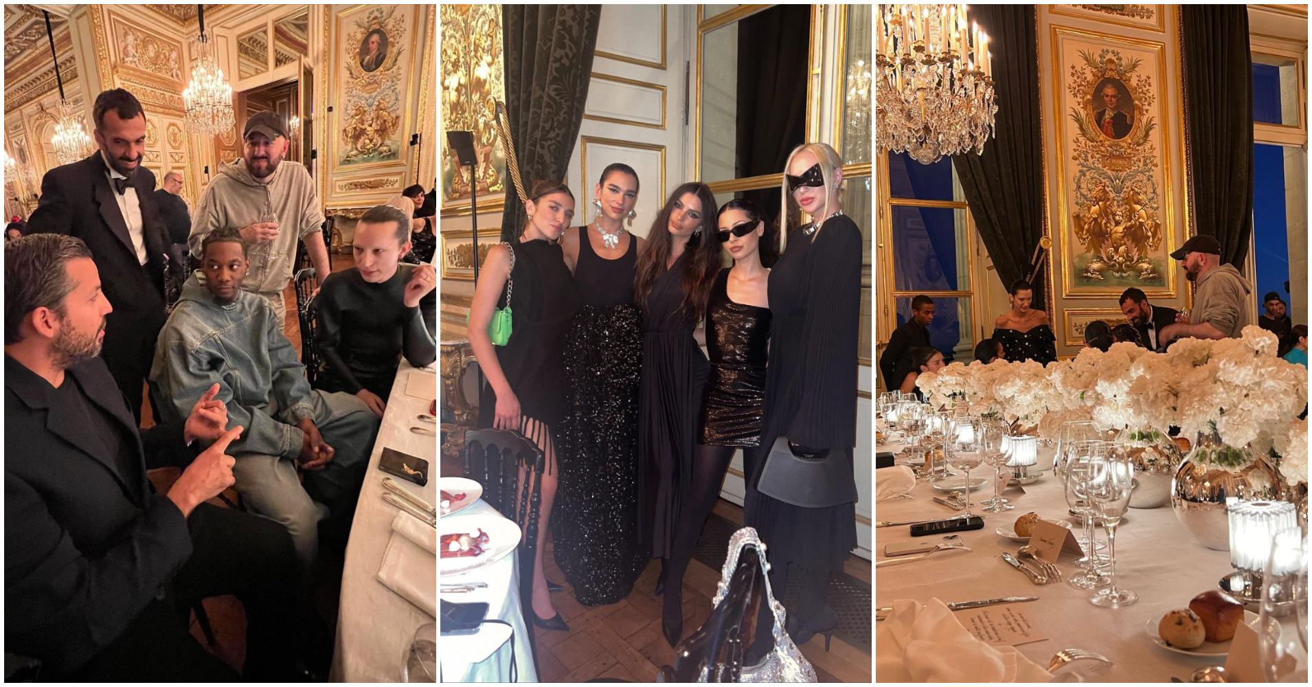 大秀之後......是Party  Time！Balenciaga高級定製時裝大秀精彩落幕，Dua Lipa、Nicole Kidman與Kim Kardashian等眾星前往巴黎享受派對盛宴
