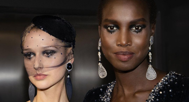 Giorgio　Armani　Privé的後台彩妝，優雅而不失前衛