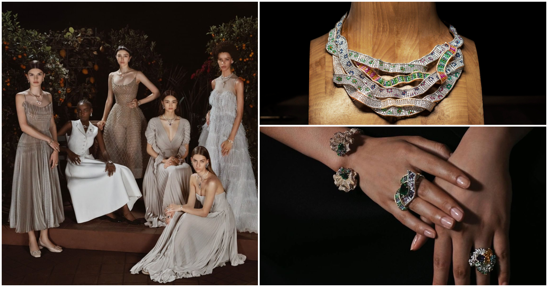 奪目虹彩薈萃！逾400件臻品璀璨奇美博物館，Dior Print高級珠寶系列展3...