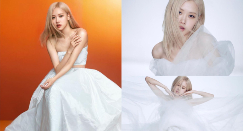 即將來台開演唱會的BLACKPINK ROSÉ，Tiffany & Co.和Saint Laurent品牌光環集一身外，現在更直接接棒雪花秀首位代言人宋慧喬，成為全球品牌大使。