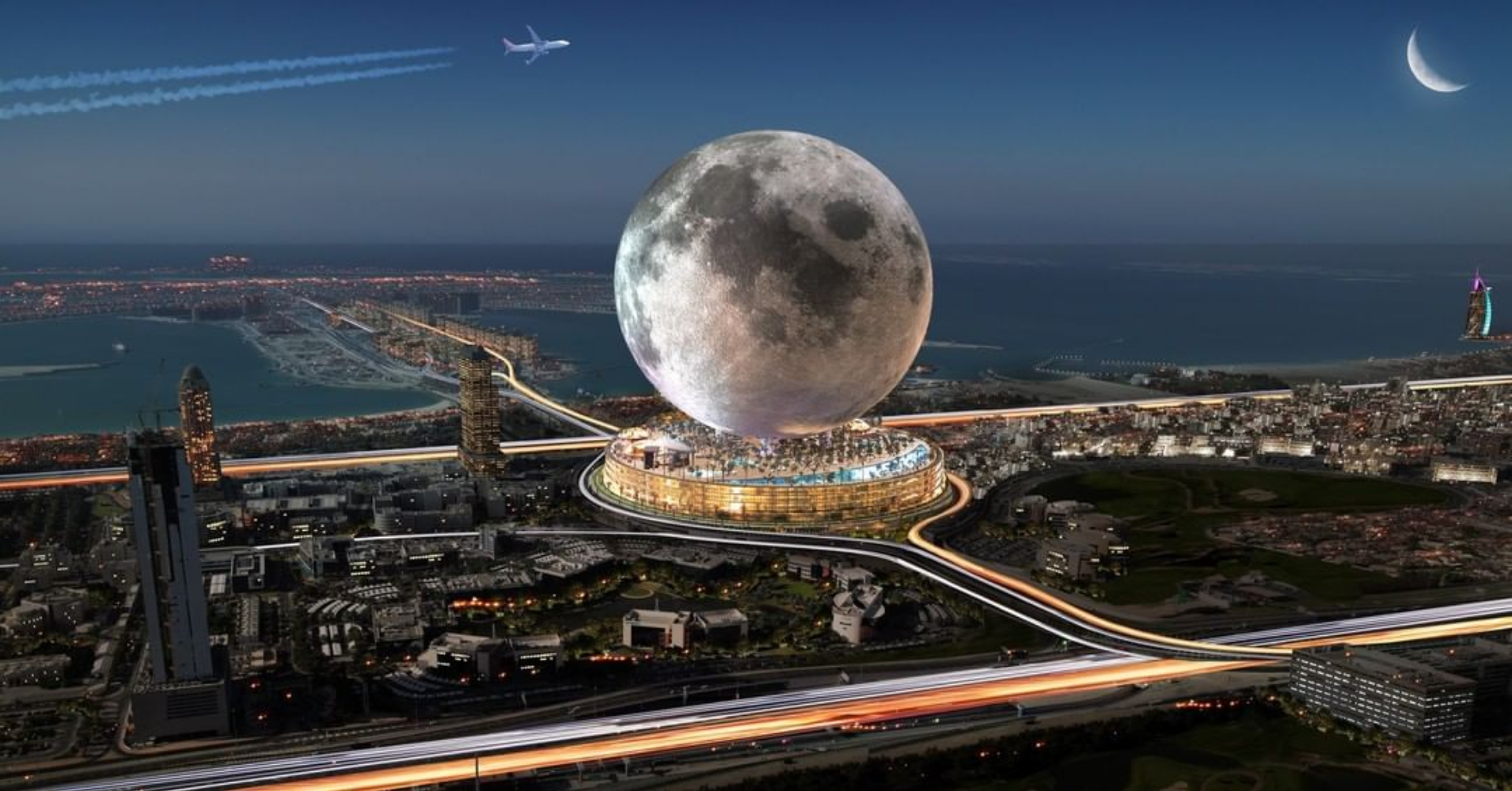 把月球搬到地球表面！杜拜斥資1543億打造豪華月球渡假村MOON World Resorts