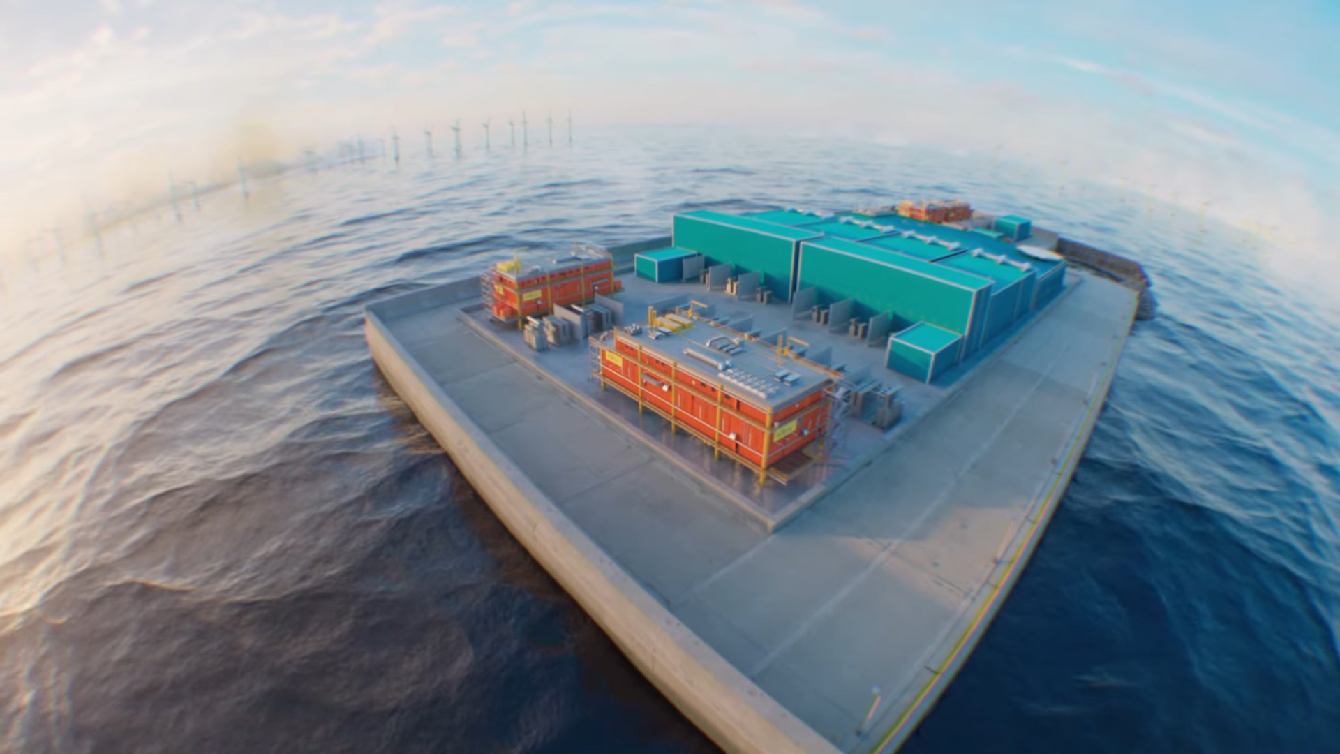 【#Energy】世上第一座風電人造能源島嶼Elisabeth 坐落北海，將連接歐洲諸國輸送再生電能