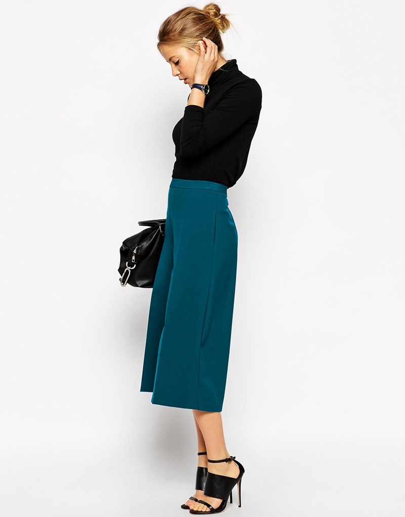 11. ASOS - Premium Culotte With Wide Leg $68 | BUY➲bit.ly/1c2XWBL