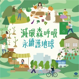 【#Environment】臺灣證券交易所推動永續發展，「減碳森呼吸，永續護地球...