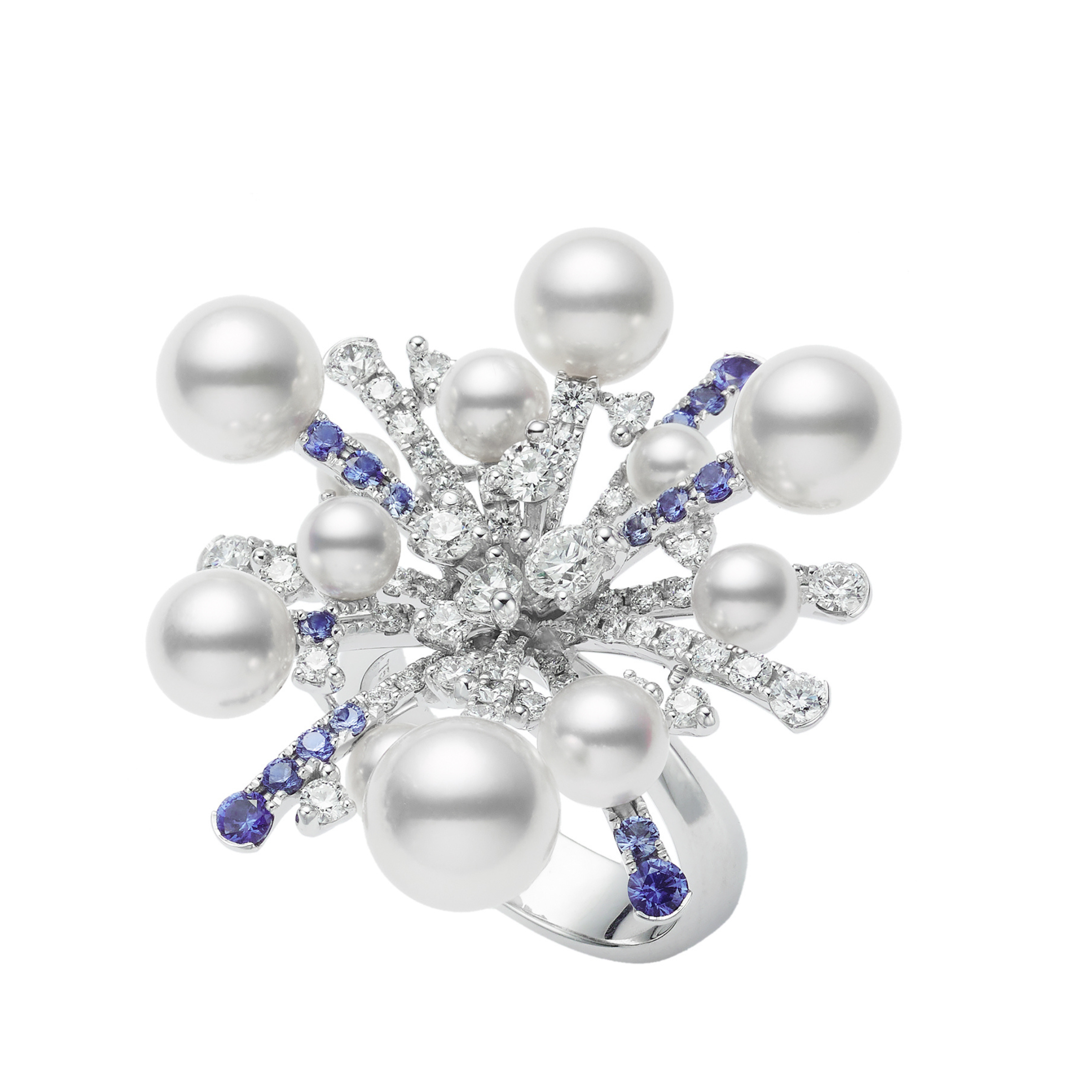 【#Jewelry】水花竟能美成這樣！Mikimoto Splash系列透過特選珍珠和鑽石，將瞬間美麗變永恆