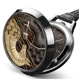 【#Watch】HERMÈS 端出馬鬃鑲嵌結合鐫刻工...
