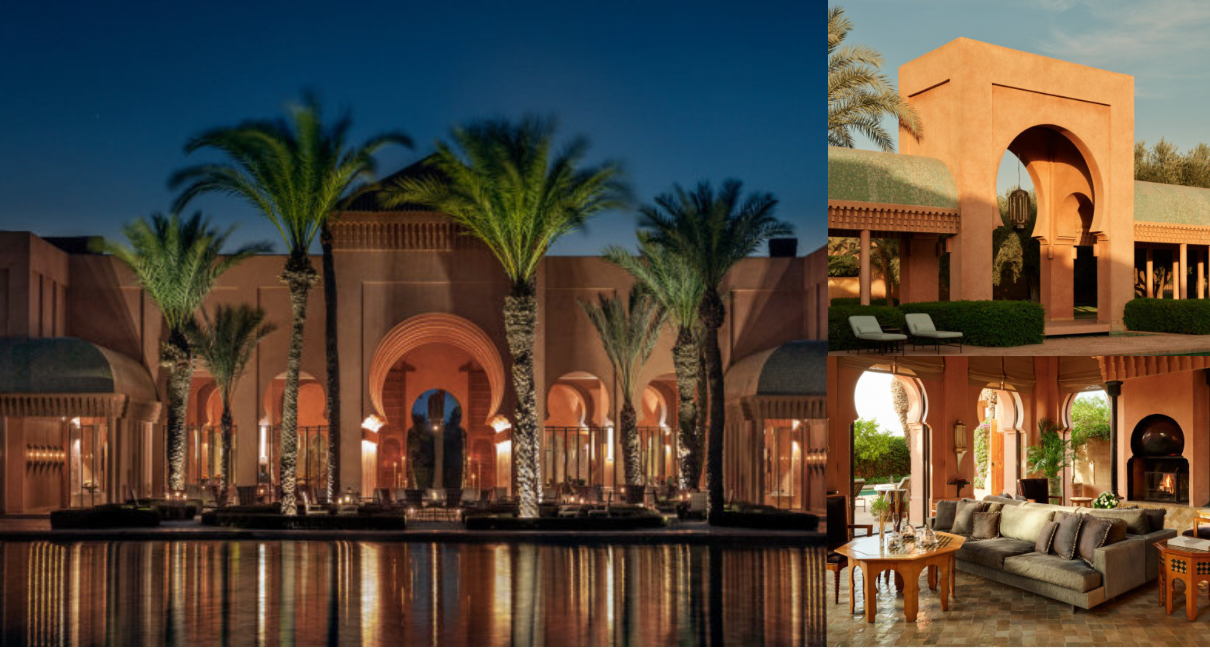 【#Travel】坐落摩洛哥綠洲中的安縵珍納，拱型元素展現摩爾式建築，深入探索北...