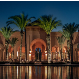 【#Travel】坐落摩洛哥綠洲中的安縵珍納，拱...