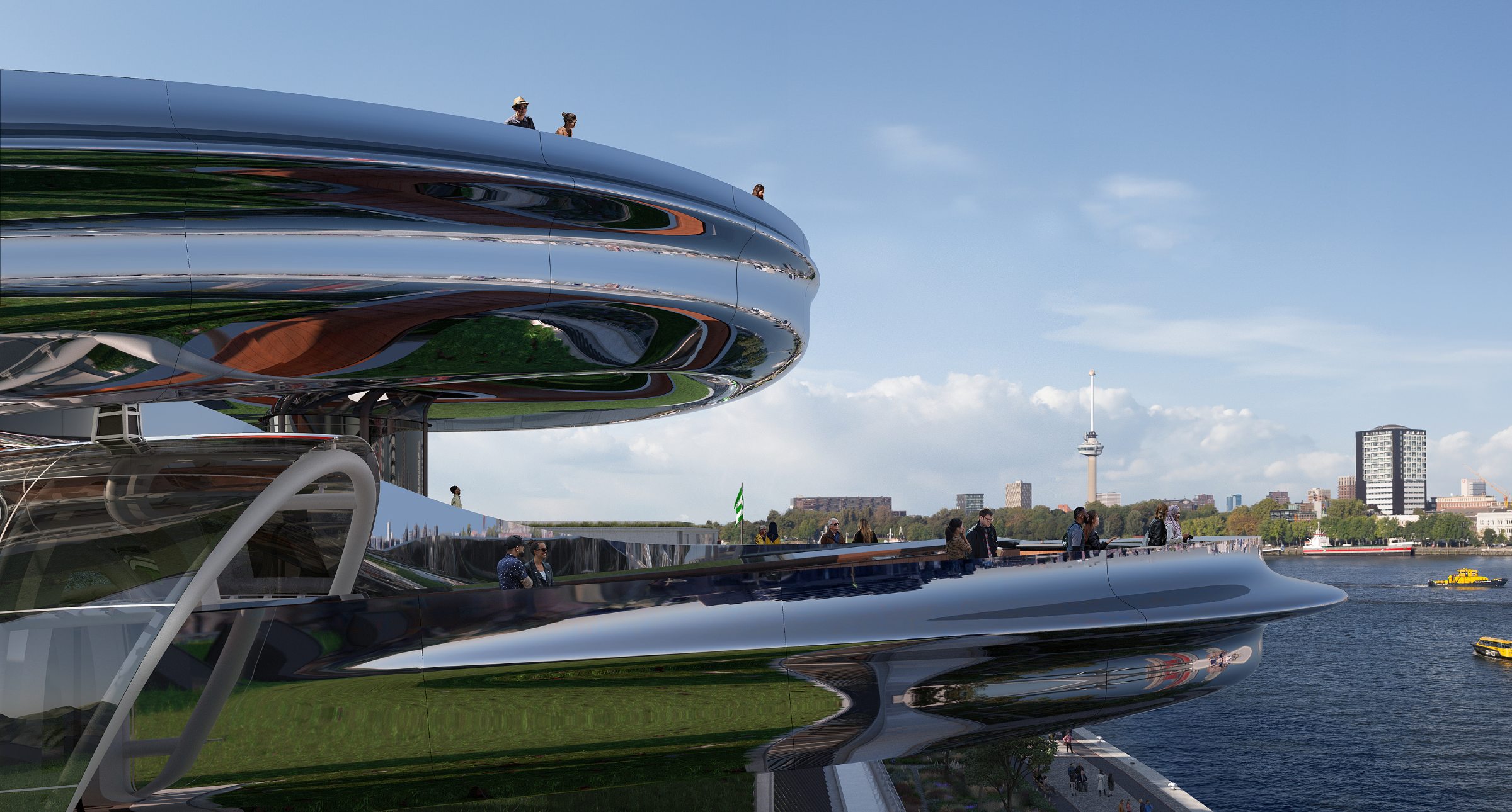 【#Architecture】港口倉庫改建展演空間！荷蘭FENIX 博物館旋風結...
