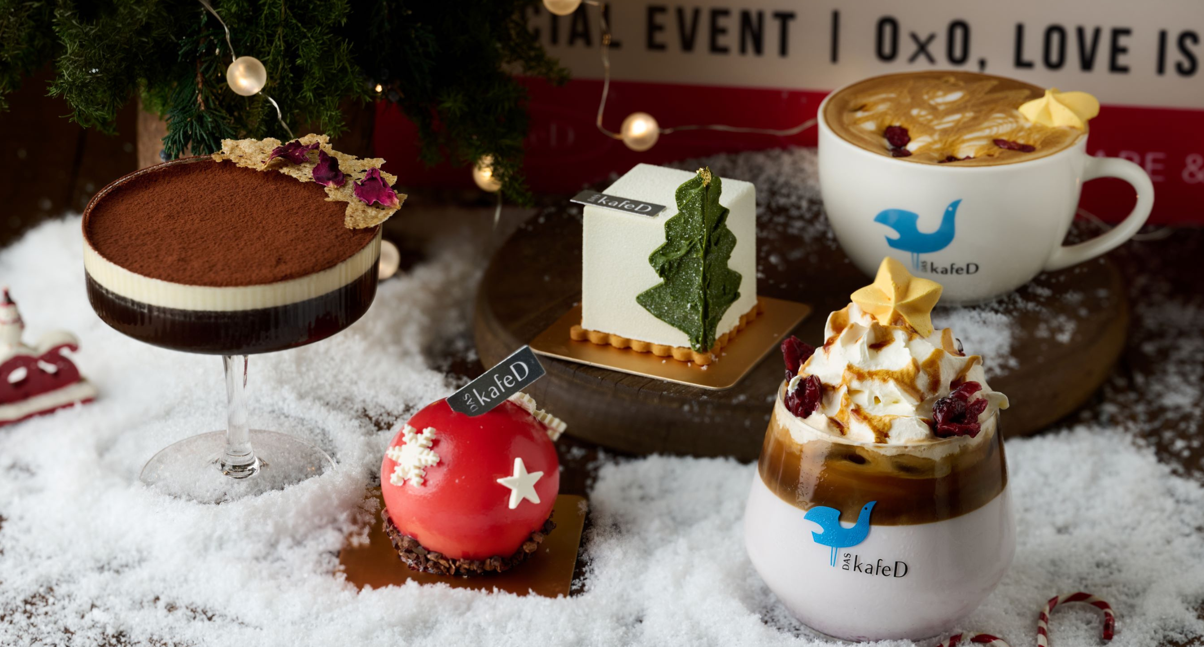 【#Gourmet】耶誕佳節的甜美良伴，kafeD 咖啡滴五款季節限定甜點與咖啡...