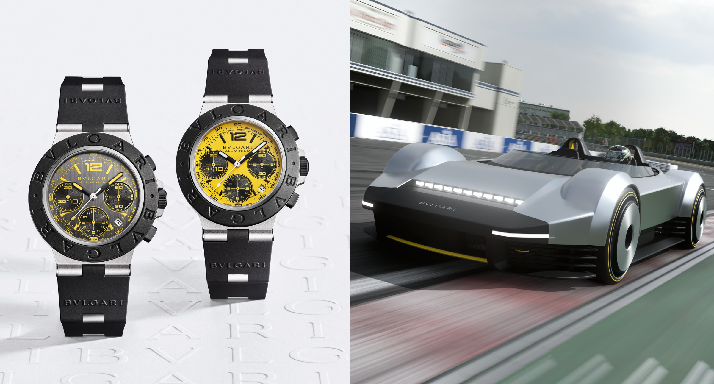 【#Watch】突破次元的合作！BULGARI x Gran Turismo 特別版腕錶致敬賽事，腕錶融入賽車設計展現獨特嘗試