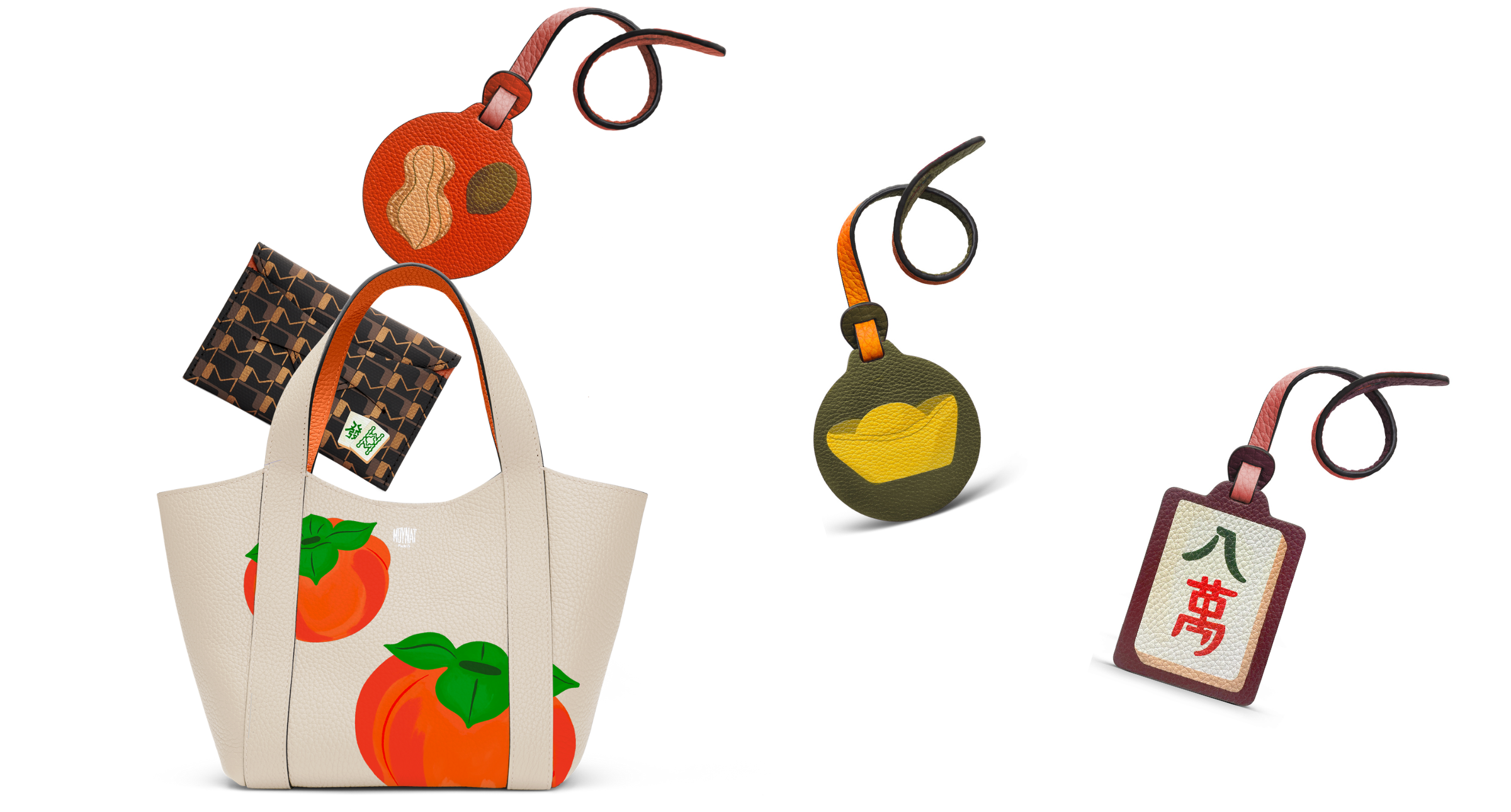 【#Accessory】恭喜發財「好柿花生」！MOYNAT新年限定系列多樣吉祥元素伴你迎新春