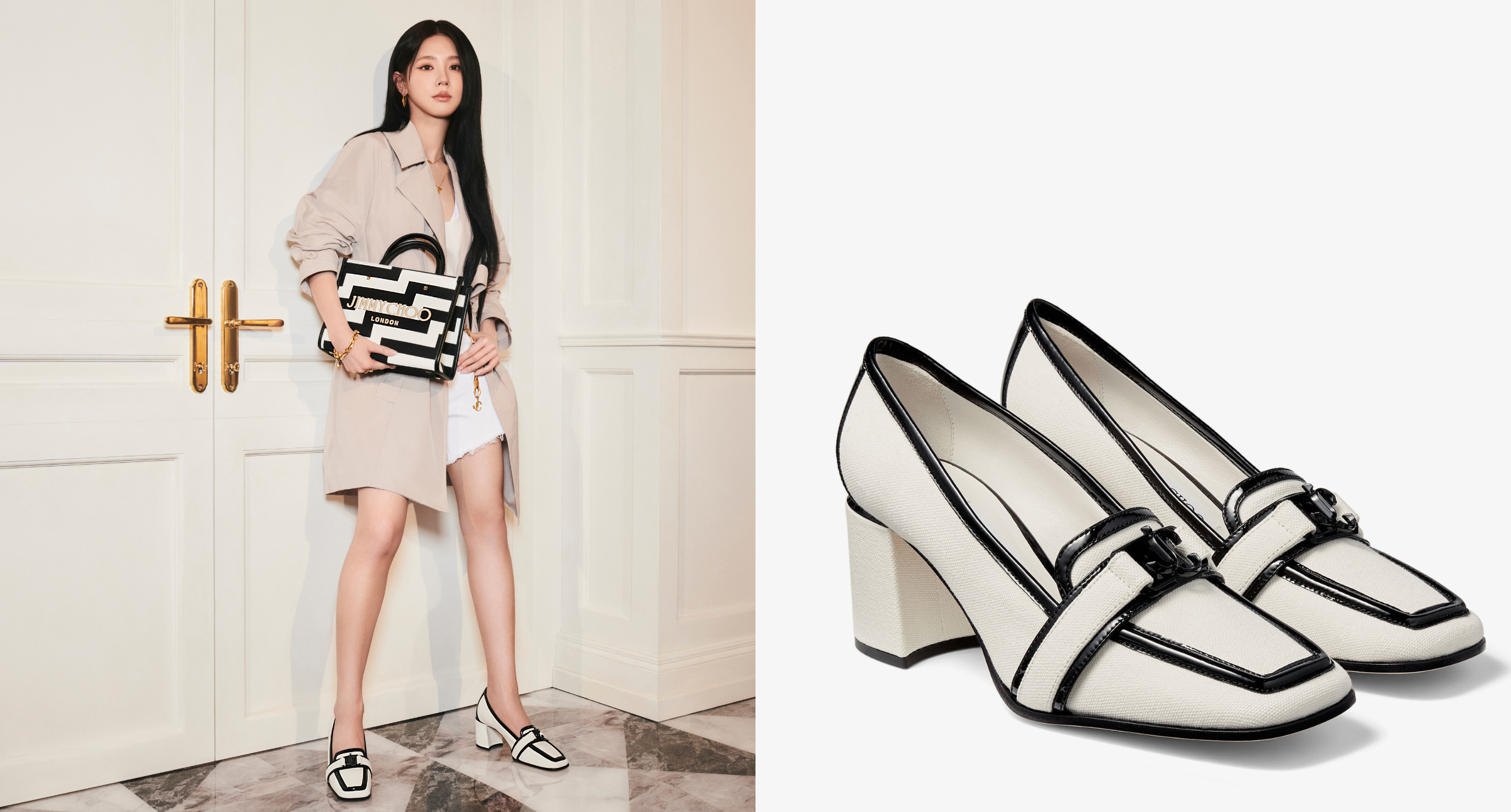 【#Trends】JIMMY CHOO 2024春夏新品發表：吳卓源&薇娟穿出潮流魅力，雙色拼接&珠寶綴飾大展摩登時尚