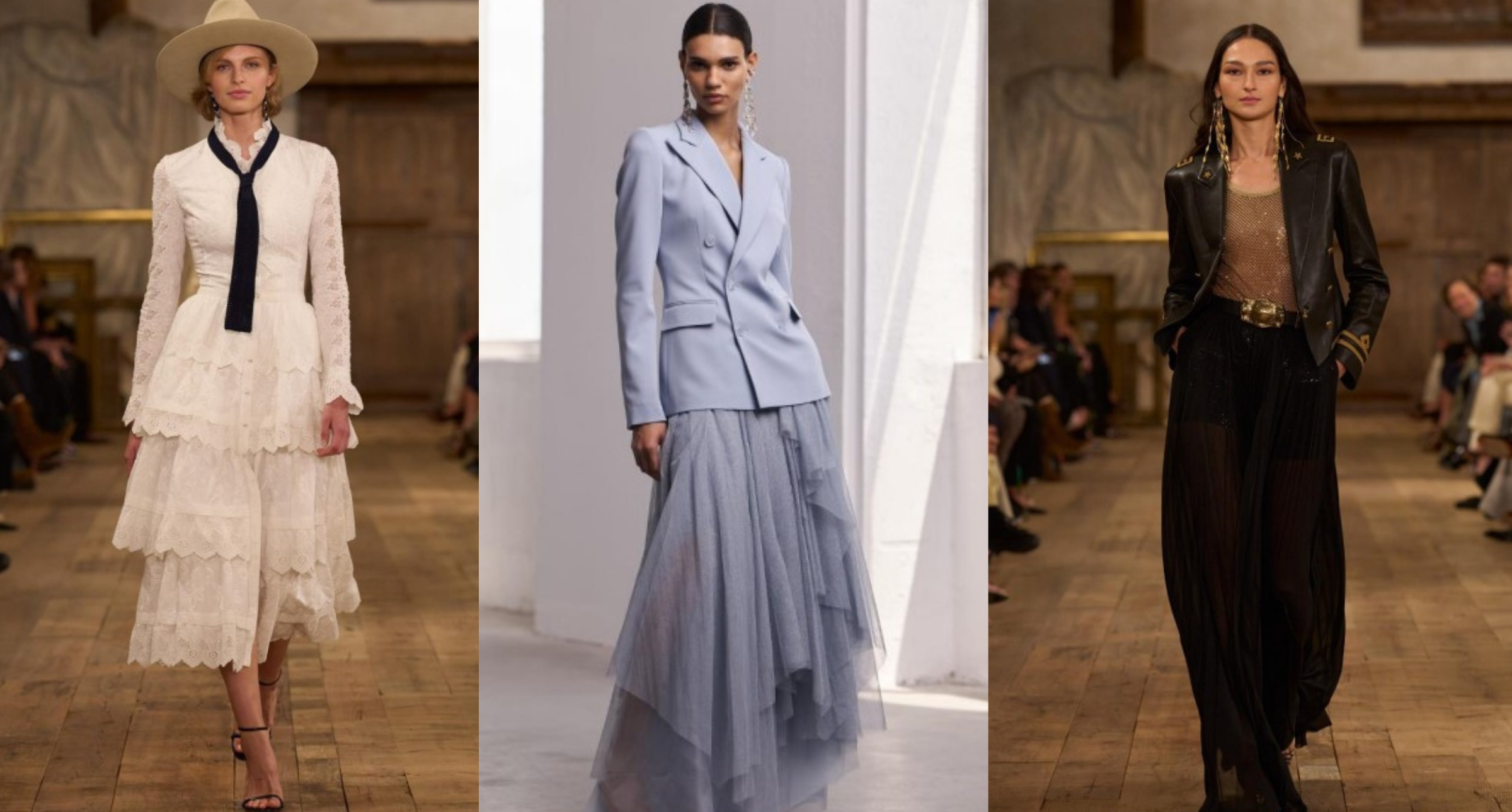 【#Trends】牛仔布與黑金色系禮服華麗逆襲，這個春天穿出Ralph Lauren獨特美式性感