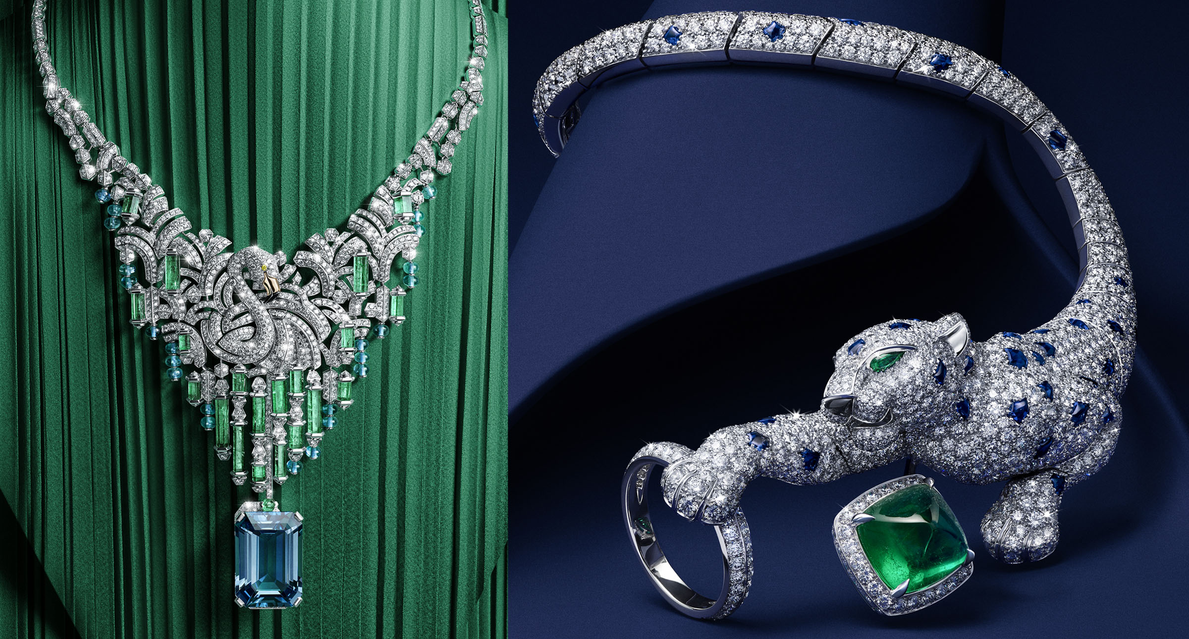 【#Jewelry】走進Cartier璀璨構築的珠寶動物王國：斑馬、靈蛇抽象構築璀璨墜鍊；雪豹腕間極盡流淌野性魅力
