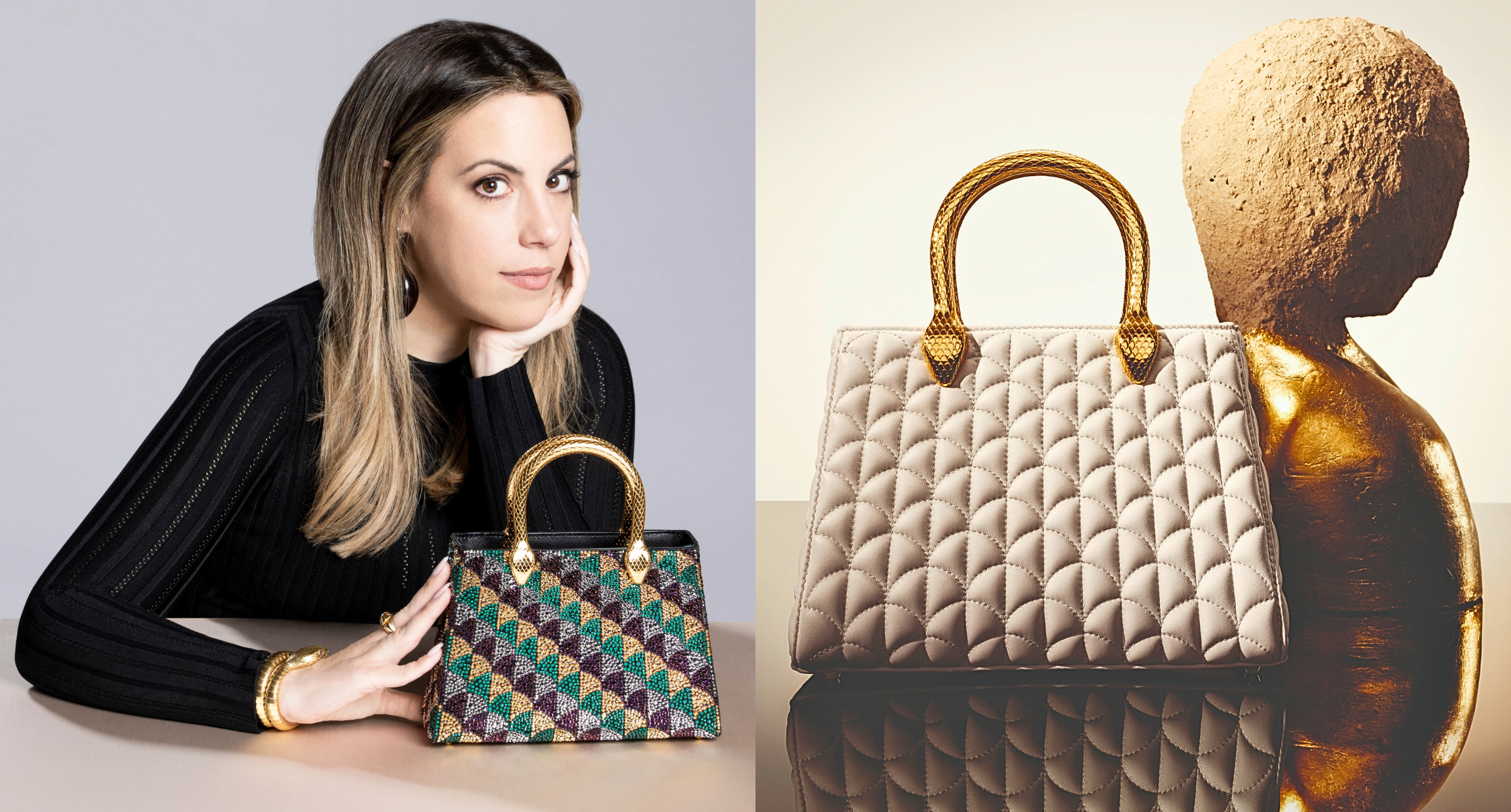 【#Accessory】「印花女王」任BVLGARI總監首推新包！全新CALLA系列亮麗致敬羅馬浴場馬賽克輪廓