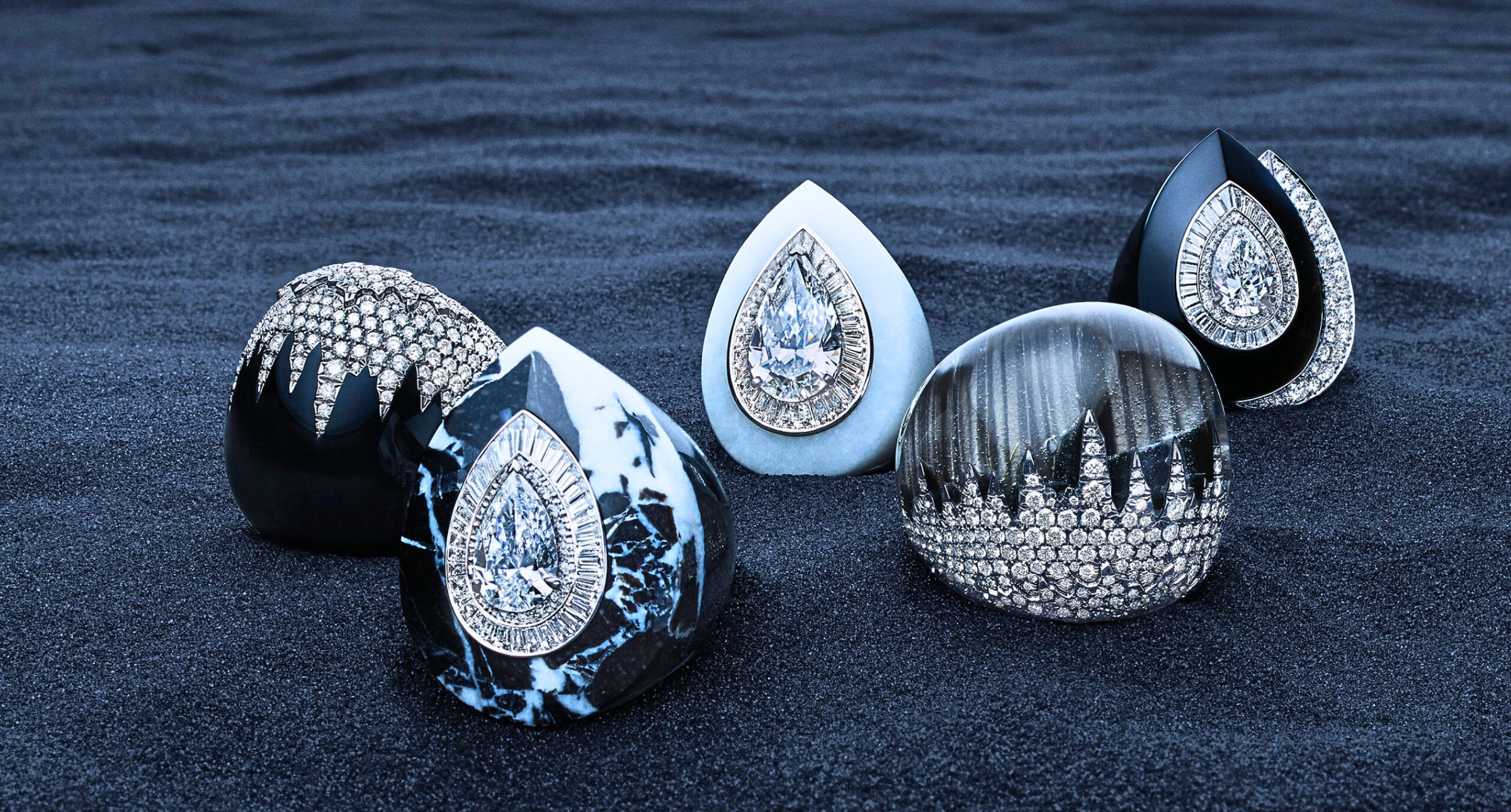【#Jewelry】Boucheron極致還原冰島壯闊冰川，全新高級珠寶Or Bleu系列永恆紀錄水之唯美瞬間