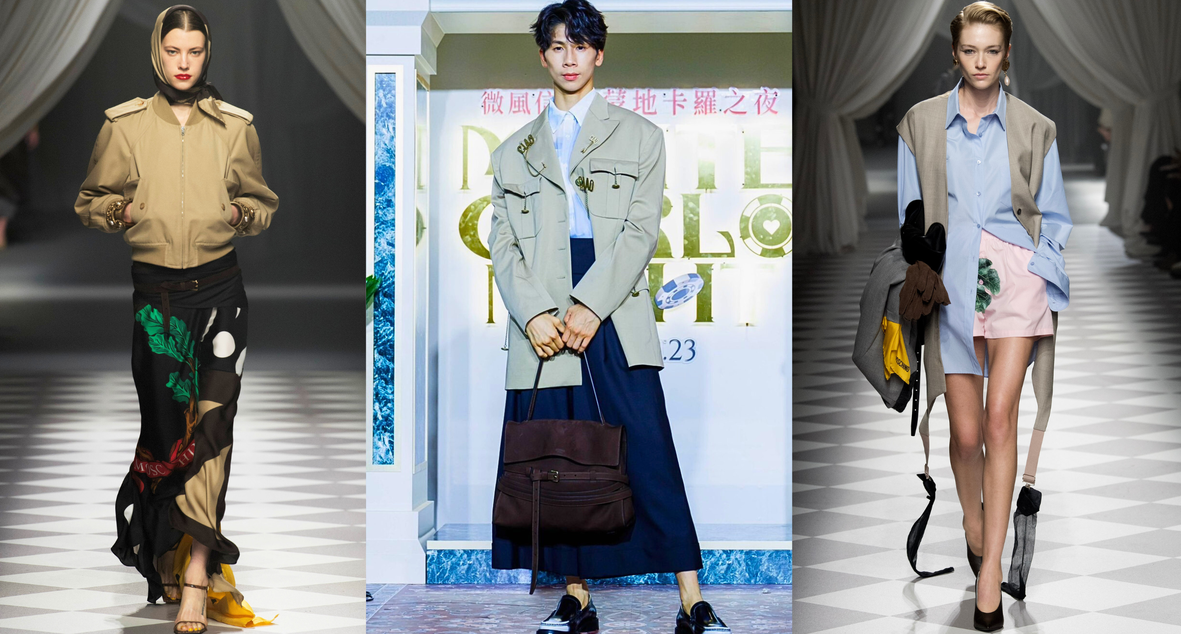 【#Trends】秋冬看MOSCHINO翻玩經典展現「矛盾美學」，拳后林郁婷時尚演繹瀟灑風采