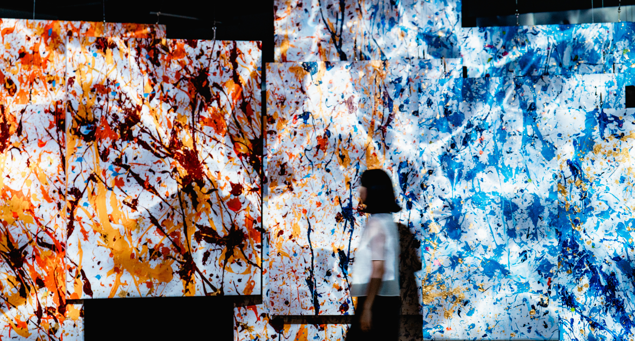 【#Art】AI讓畫活起來！金馬賓館九月特展《無穹‧無盡：邵永添》探索互動藝術更多可能