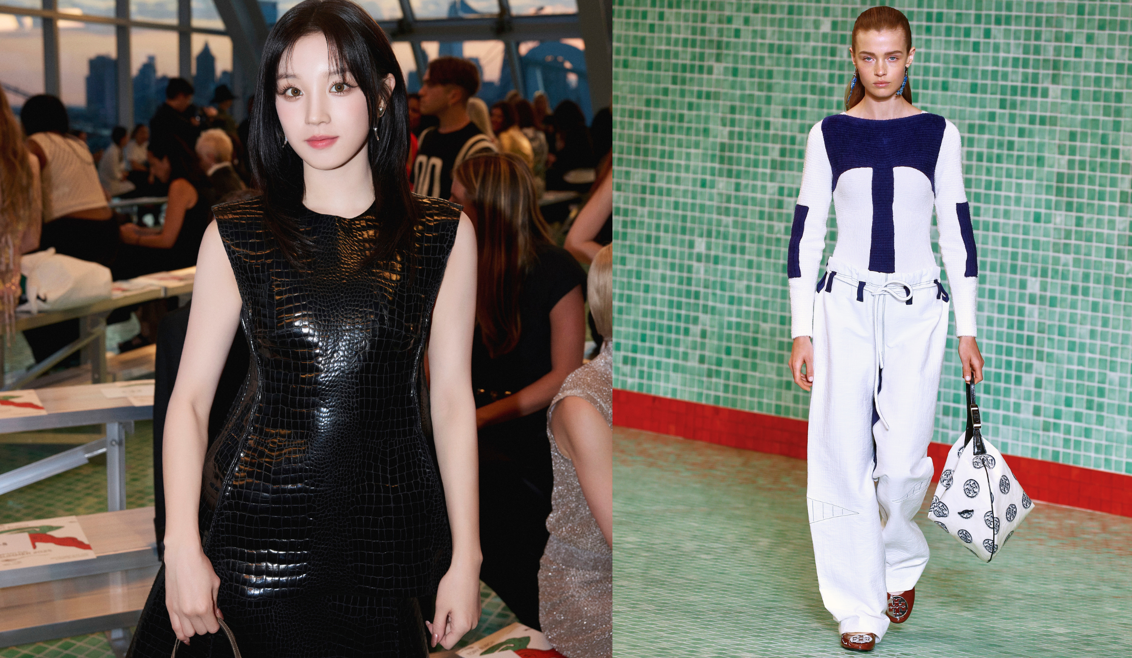 【#Trends】Tory Burch 2025春夏大秀揭幕，(G)I-DLE雨琦、「最美女巫」Elizabeth Olsen成最美座上賓
