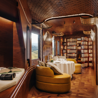 【#Good Design】穿越回文藝復興！Belmond豪華列車全新內飾美得像...