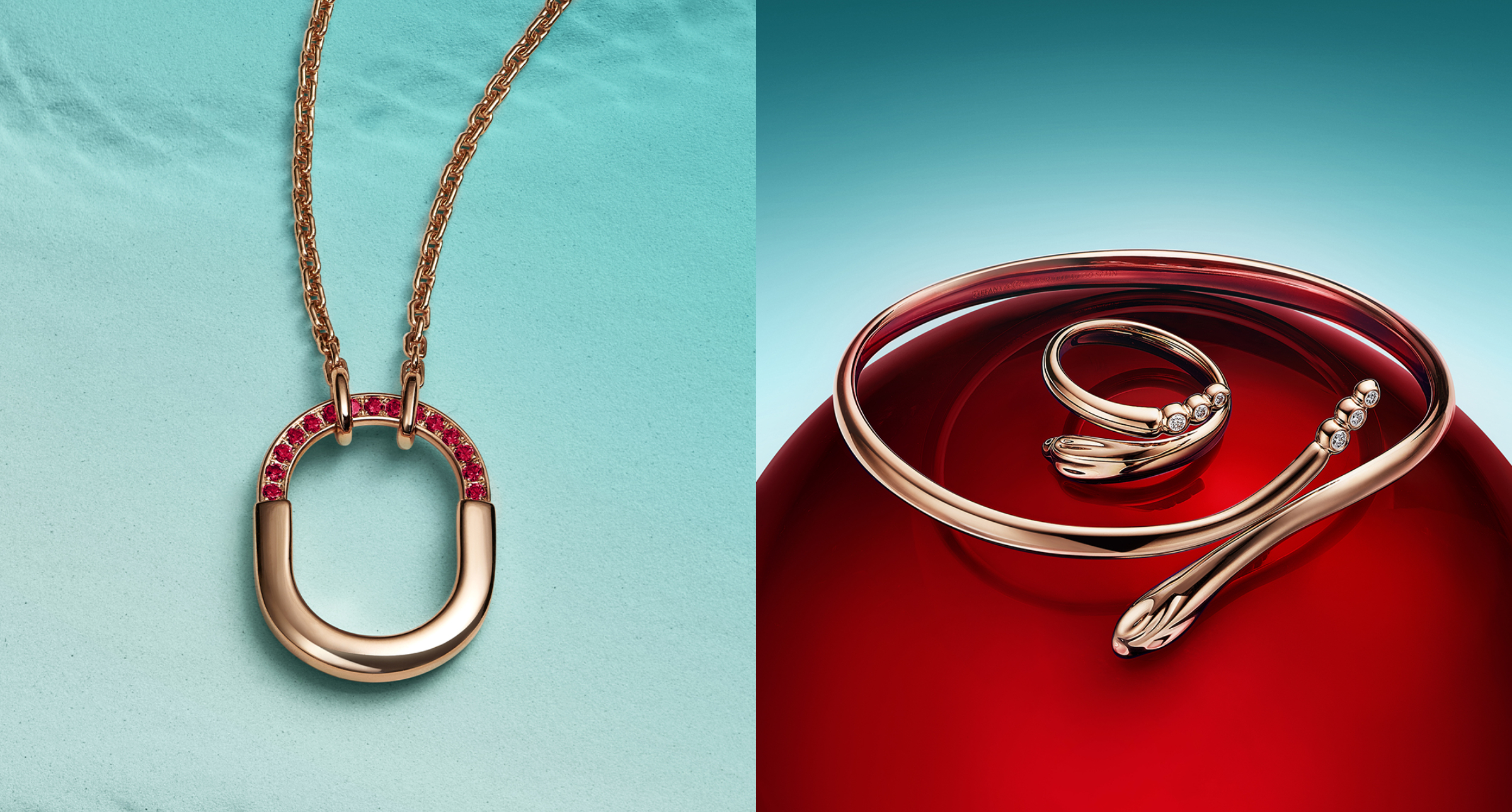 迎新春，鎖住紅運！Tiffany & Co.紅寶石Lock項鍊全台搶先亮相