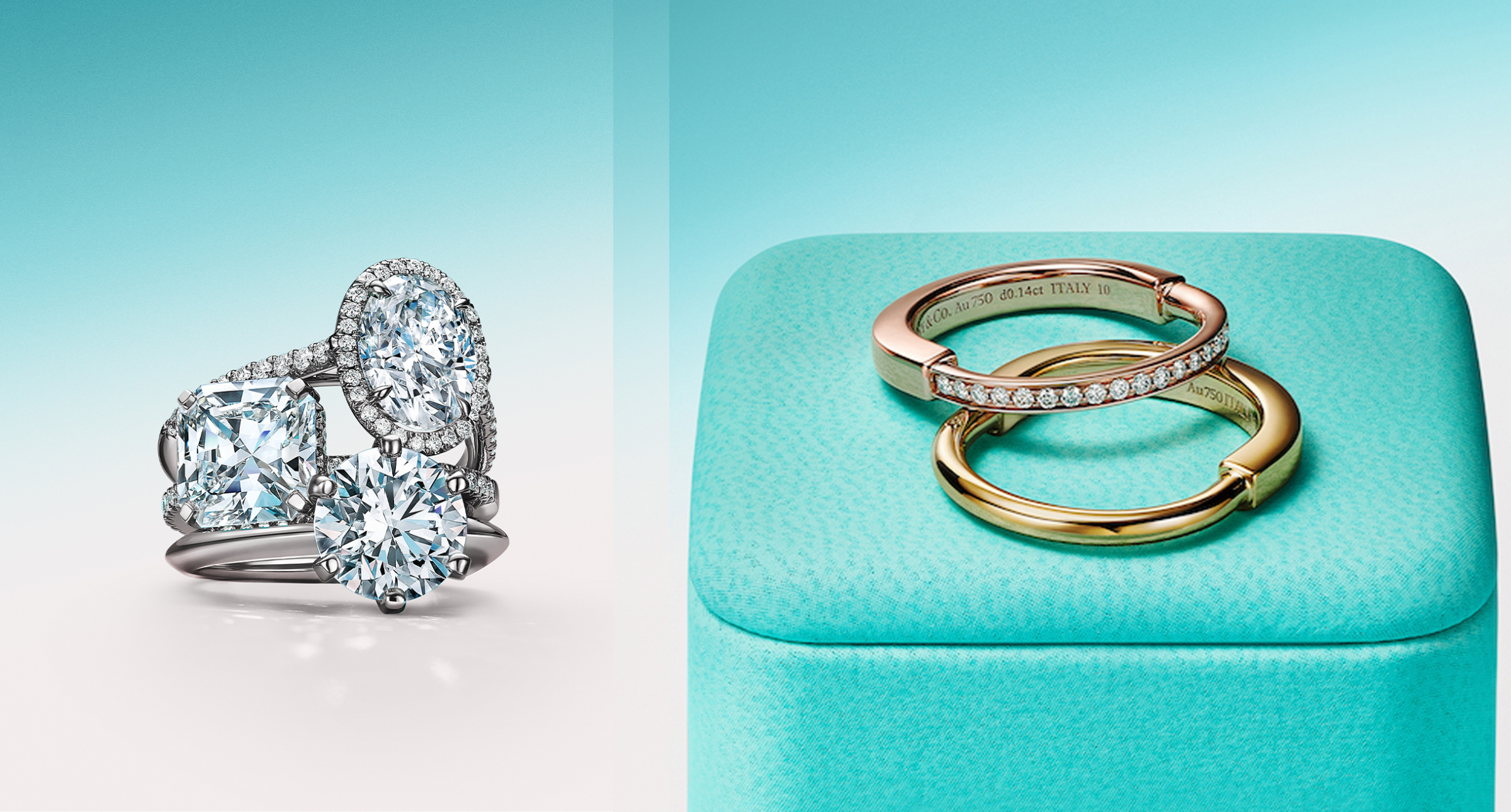 Tiffany & Co.推出全新情侶珠寶，以粉色心意鎖住永恆愛意
