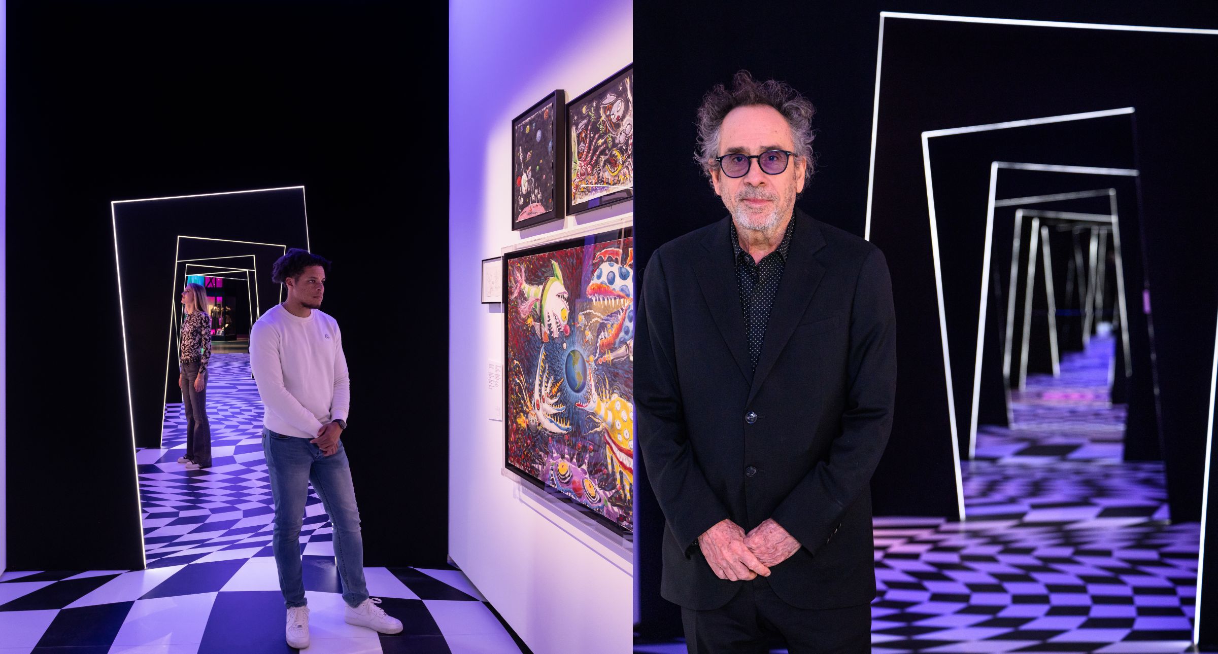 【#Art】史上最多人！知名導演提姆波頓Tim Burton生涯回顧展，成了英國倫敦設計博物館史上參觀人數最多的展。