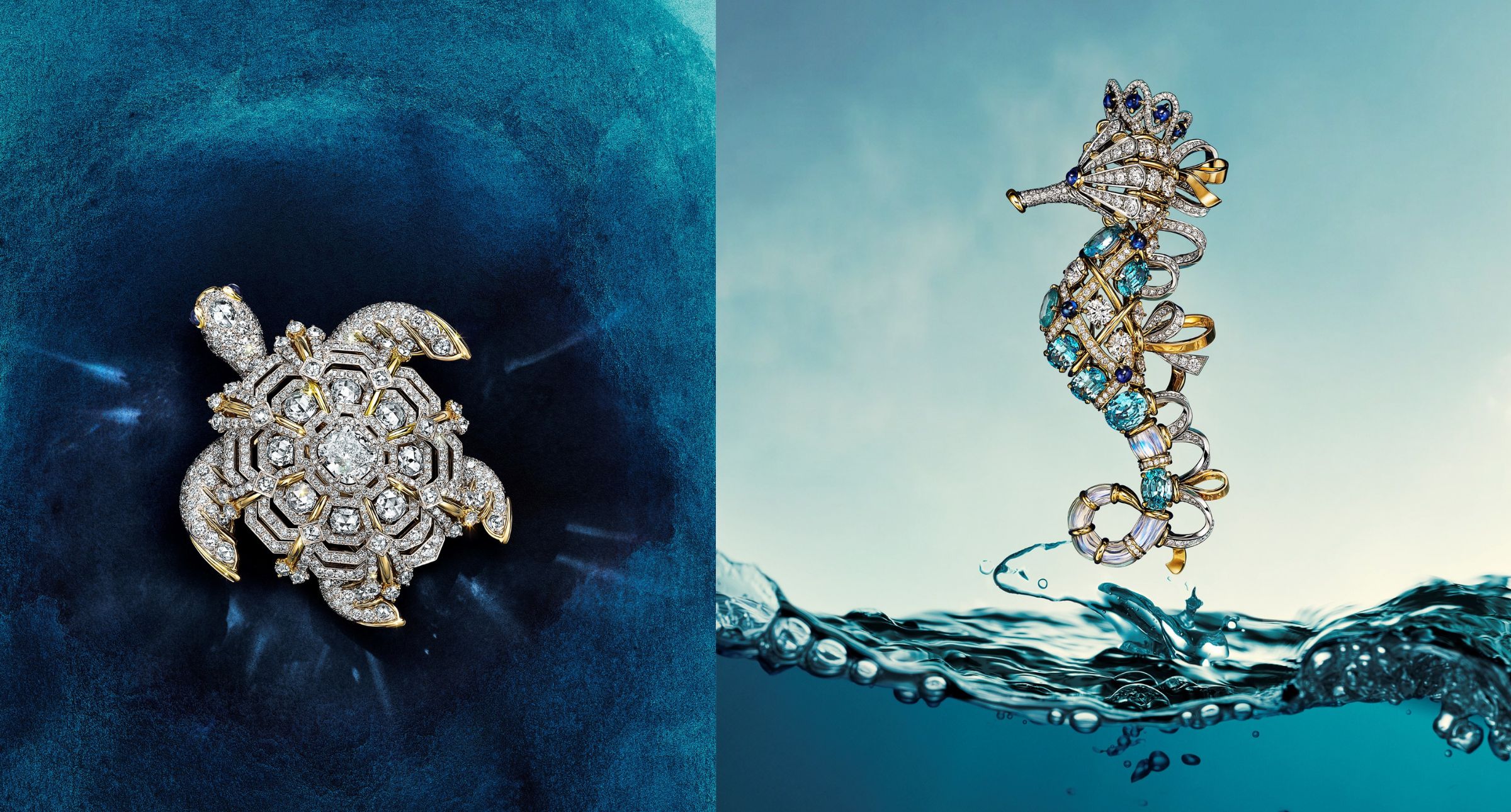 探祕海底世界，Tiffany & Co.《瑰海奇珍》高級珠寶，以虹彩斑斕之姿，徜...