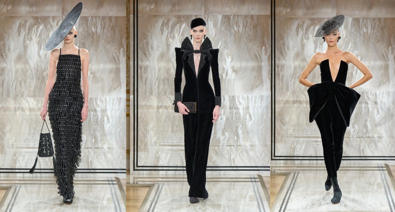 【2025-26秋冬高級訂製系列】Giorgio Armani Privé 以一場極致黑色夜宴，帶來電影般的優雅風華