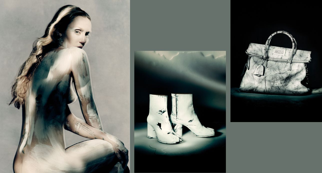 讀懂Miley Cyrus演繹的Maison Margiela 2025秋冬形象大片，為什麼裸身只刷白漆超Margiela？