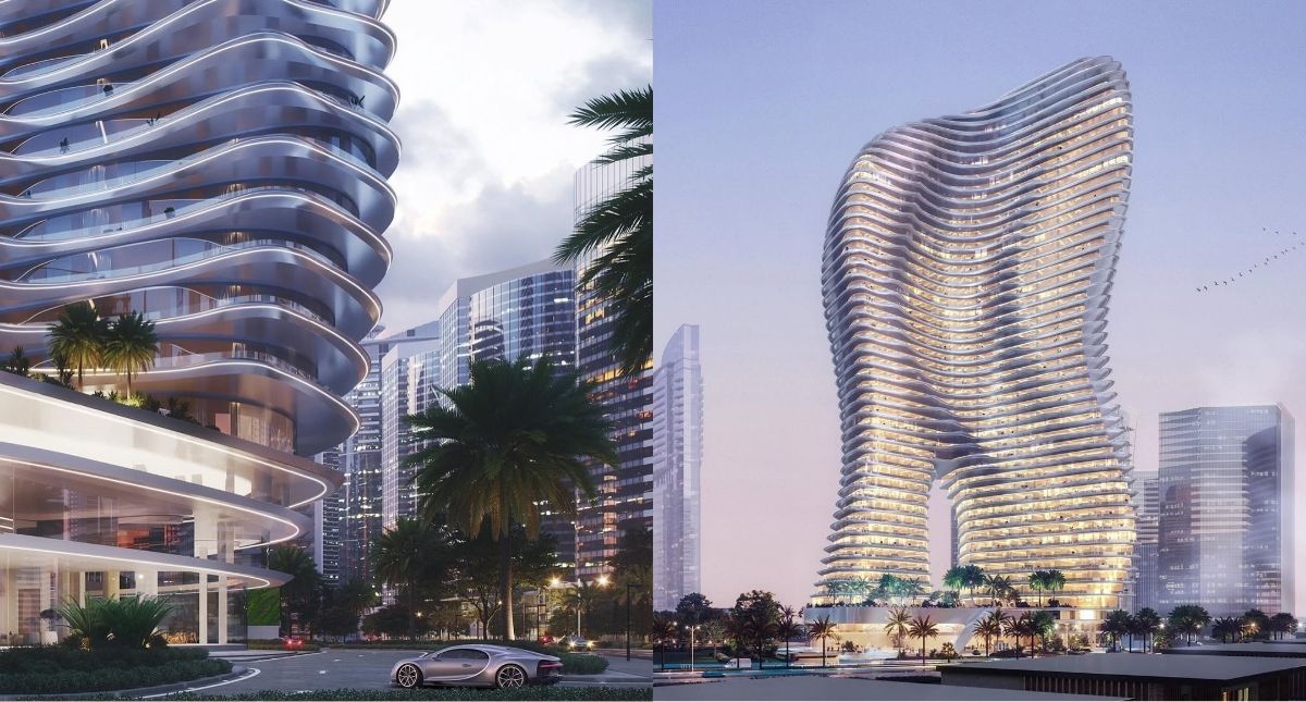 超跑品牌BUGATTI首棟豪宅，頂層以破47億天價刷新紀錄！窗外是世界最高樓、鄰...