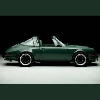1990年代的保時捷964 Targa在David/...