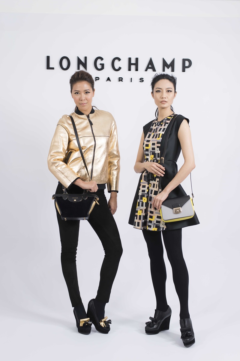 林又立帥氣演繹Longchamp新品 最愛金色系