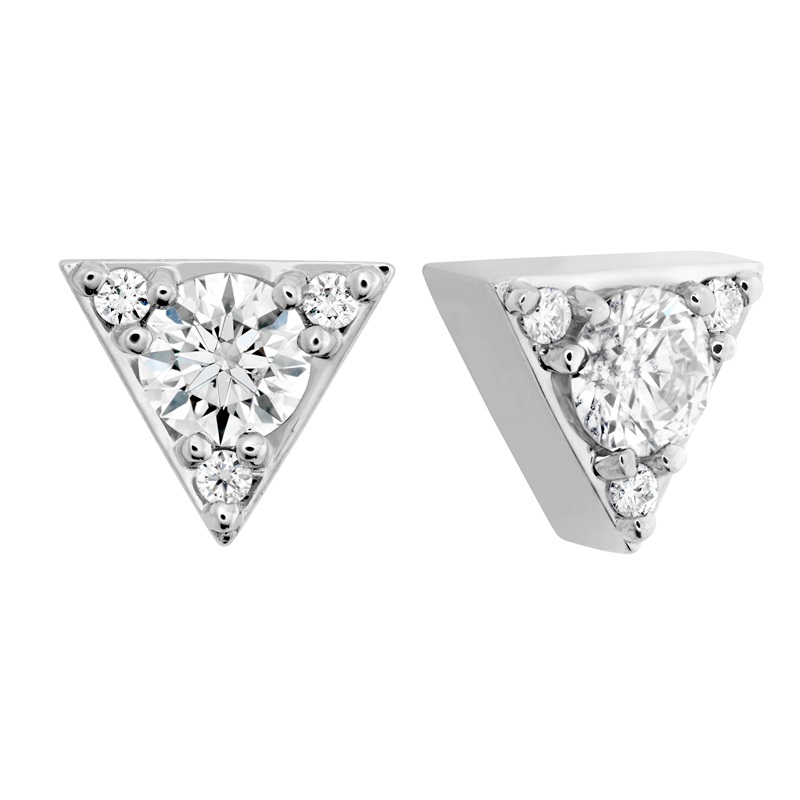 HOF Trendy Triplicity白K金耳環 推薦價NT$68,000