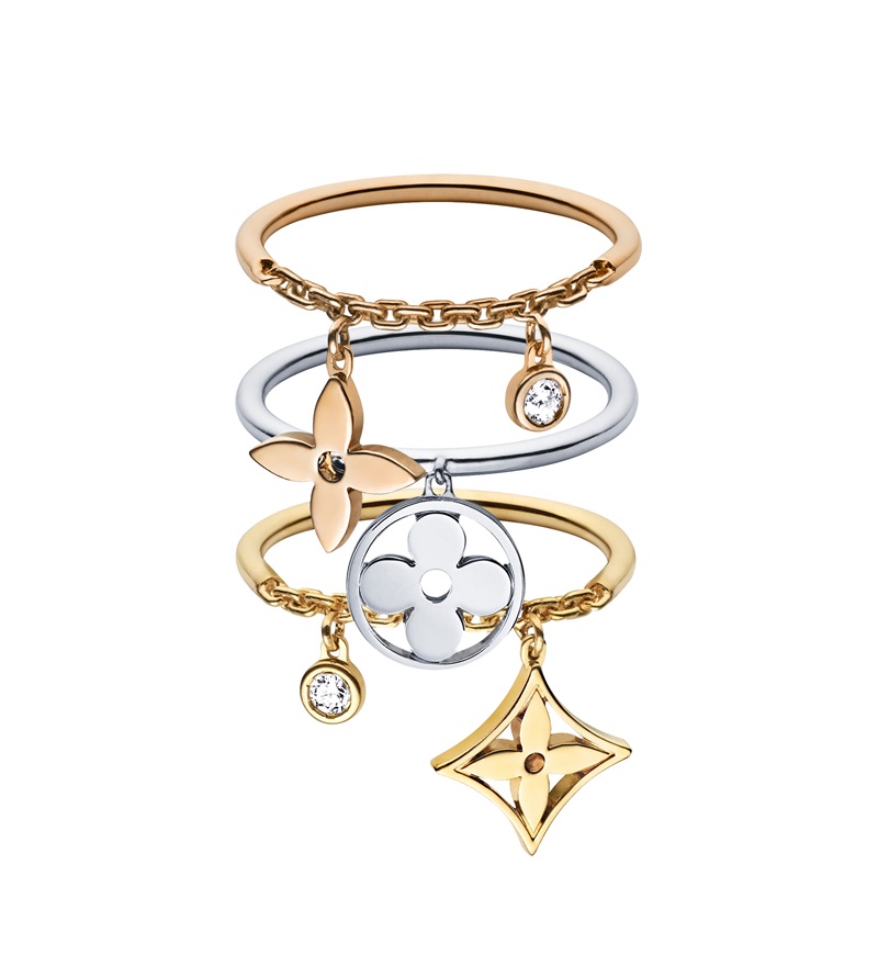 Monogram - Idylle 三色K金戒指 NT$107,000