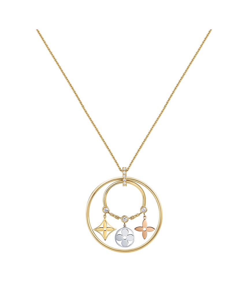 Monogram - Idylle 三色K金圓形項鍊 NT$174,000