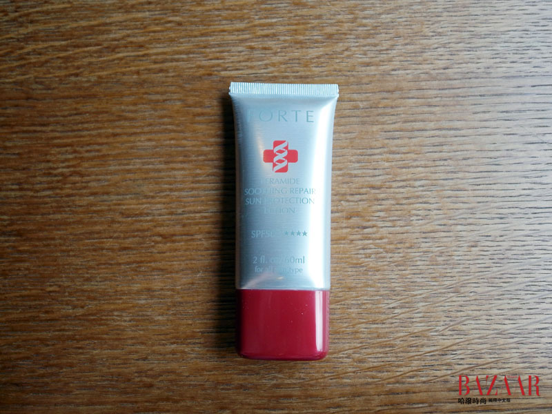 FORTE芙緹／Ceramide舒緩修護防曬乳SPF50+，60ml，售價$980